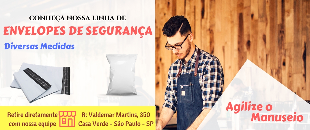 Linha de envelopes de segurança