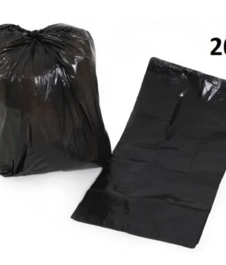 Saco de Lixo Preto 20 Litros – Pacote 1,5 kg – 100 unidades