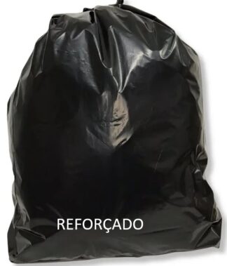 Saco de lixo Preto Reforçado - 20 Litros - Pacote 5,0 kg