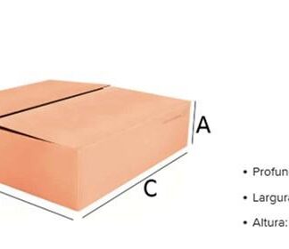 Caixa de Papelão – 42x42x15 cm – 25 unidades